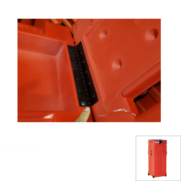 Rolluxe Case Replacement Hinge w/ Hardware (CRLH)