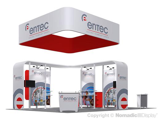 30' DesignLine Modular Island Exhibit