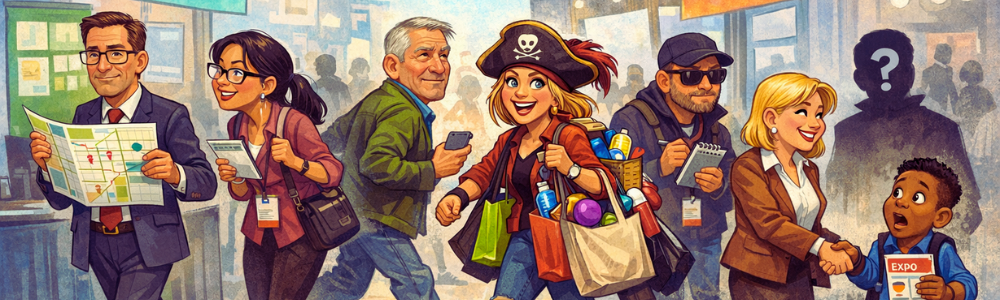 A People-Watcher’s Guide to Trade Show Personalities