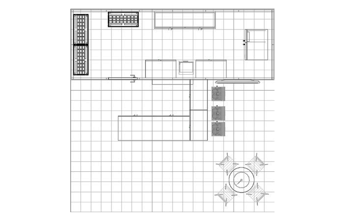 20' Leadville Rental Island Exhibit w/ Presentation Area and Storage (RT87653)