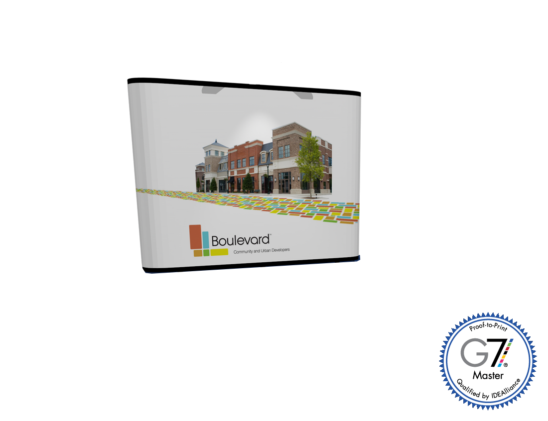 Graphic Refresh - 7' Instand Inkjet Tabletop Pop-up w/ Endcaps (AB1014N-GR)