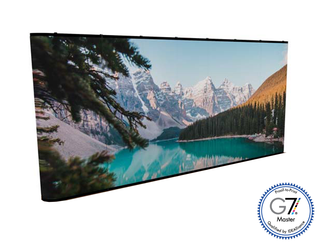 Graphic Refresh - 20' Instand Flat Inkjet Pop-up w/ Endcaps (AB3022N-GR)