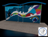 Graphic Refresh - 20' Inspire SEG Fabric w/ Pillowcase Canopy (AB3025N-GR)