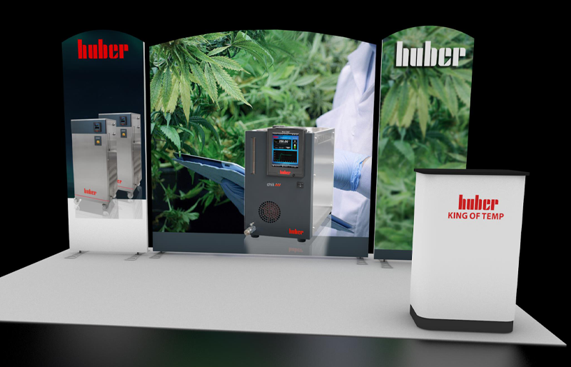 10' x 20' Scalable Backlit FabLite Portable Display w/ RollOne Counter Conversion (ID0605)