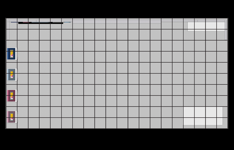10' x 20' Scalable LightWall Display w/ Product Shelving and Portable iPad Stands (ID0607)