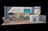 10' x 10' Scalable DesignLine Display w/ Dimensional Accent Lighting (ID0616)