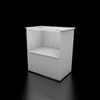 40" Platinum Display Case Counter (AB0157N)