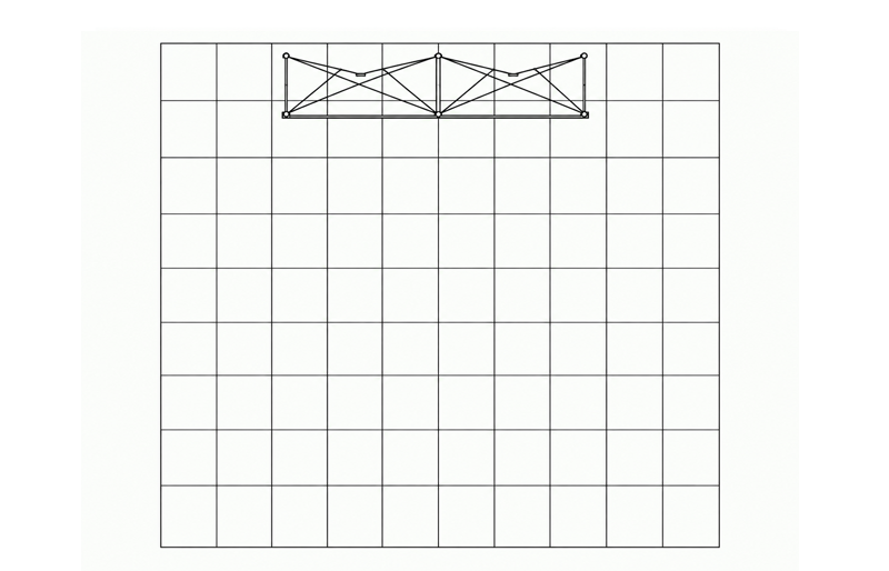 5' SPlus SEG Fabric Pop-up Display (AB2069N)