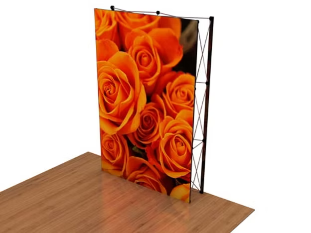 5' SPlus SEG Fabric Pop-up Display (AB2069N)