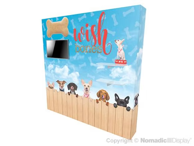 8' SPlus SEG Fabric Pop-up Exhibit w/ Endcaps and Accessories (AB2071N)