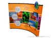 10' Instand Enhancement Curved Pop-up w/ Accessories (DL9093N)