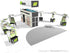 50' DesignLine Island Modular Exhibit