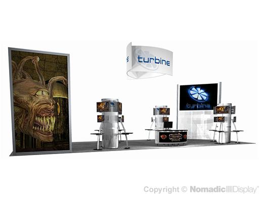 50' DesignLine Interactive Modular Exhibit