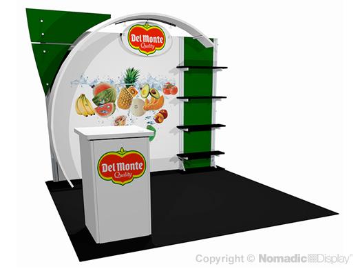 10' DesignLine Modular Product Booth